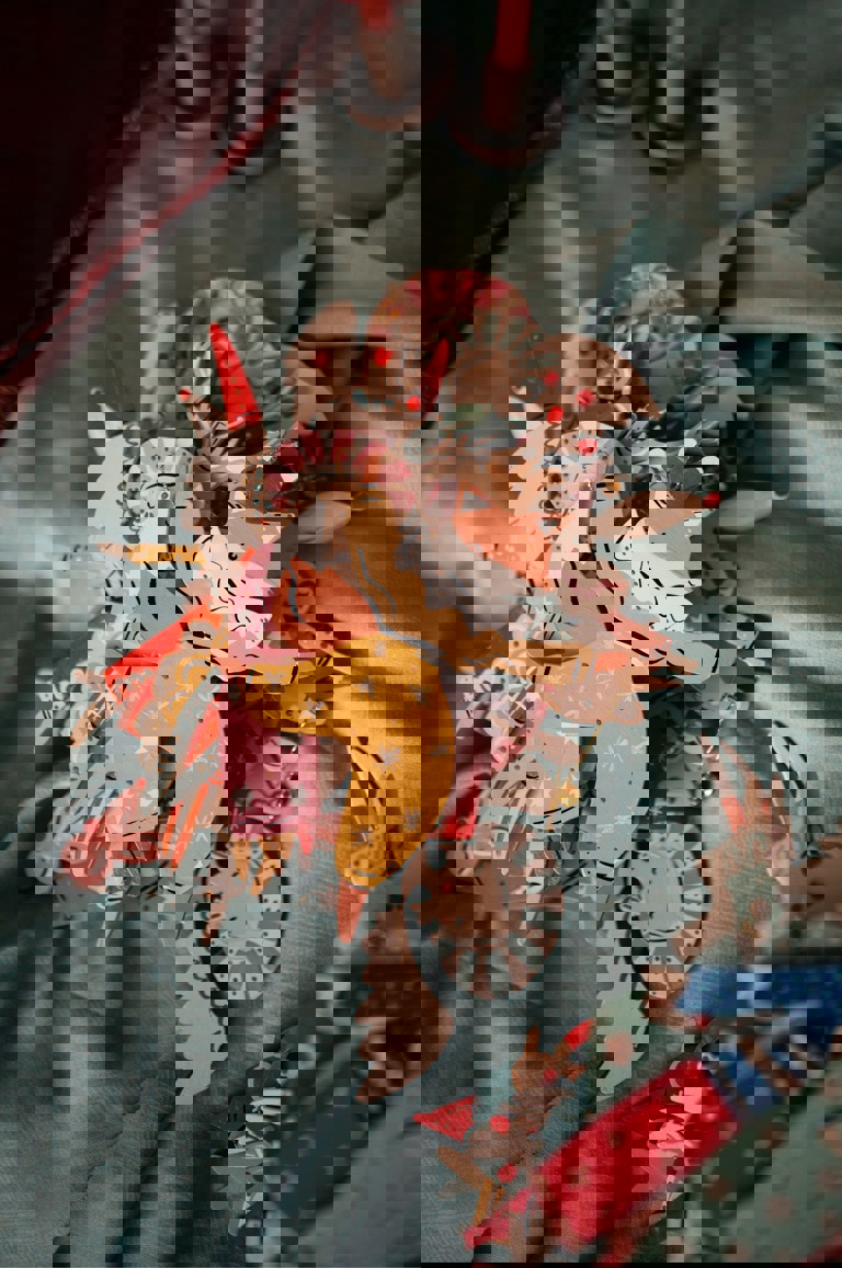 A collection of Christmas decorations by Alice Mary Lynch