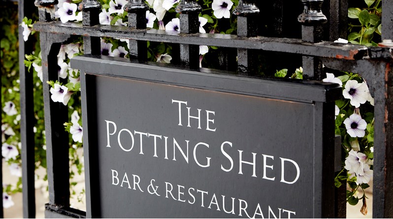 Dorset Square Hotel The Potting Shed Bar & Restaurant in