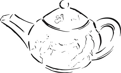 Mythical Teapot Illustration