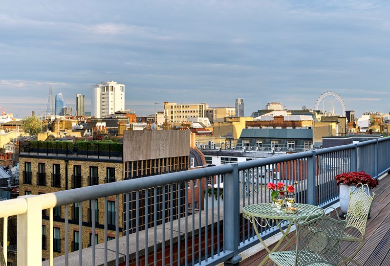 A view of the London skyline
