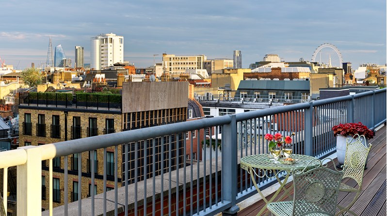 A view of the London skyline