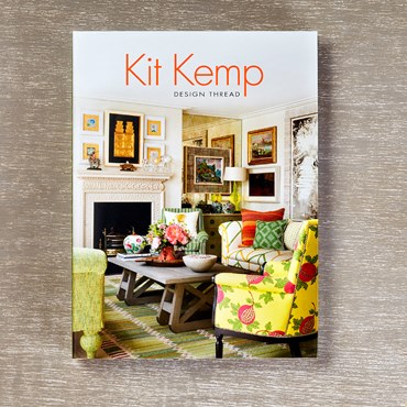 Kit Kemp's third book Design Thread showing front hard cover