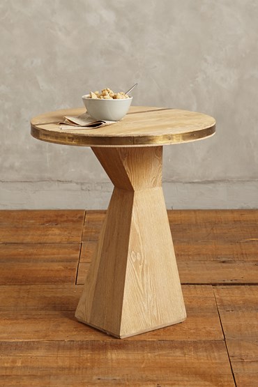 Round table with bowl