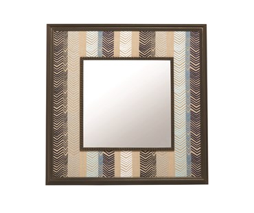 Bookend Mirror in blue.