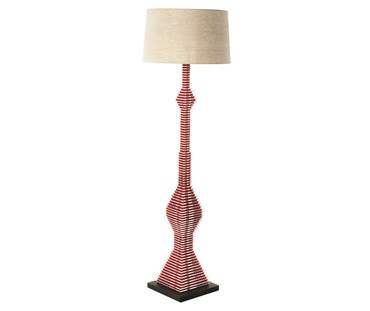Standing rocket lamp