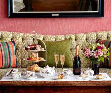 Afternoon Tea set at Soho Hotel