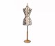 Chocolate Rick Rack Mannequin