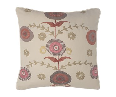 Kit Kemp cushion with limited edition Suzani fabric