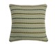 Green Criss Cross Cushion