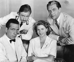 A still from the movie 'Casablanca' - link to Casablanca (1942)