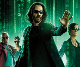 A still from the film 'The Matrix Resurrections'. - link to The Matrix Resurrections