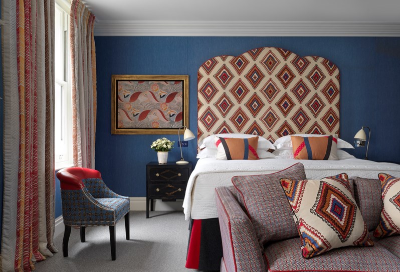 Deluxe Junior Suite room 100 at Charlotte Street Hotel