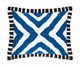 Cobalt / White Arrows Linen 