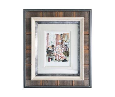 Framed In the Drawing room print