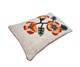 Orange Flower Power Cushion