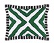Green / White Arrows Linen 