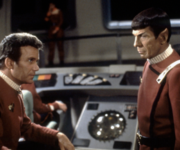 A still from the film 'Star Trek II The Wrath of Khan' - link to Star Trek II: The Wrath of Khan (1982)