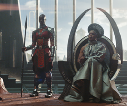 A still image from the film Black Panther: Wakanda Forever - link to Black Panther: Wakanda Forever