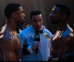 A still from the film 'Creed III' - link to Creed III