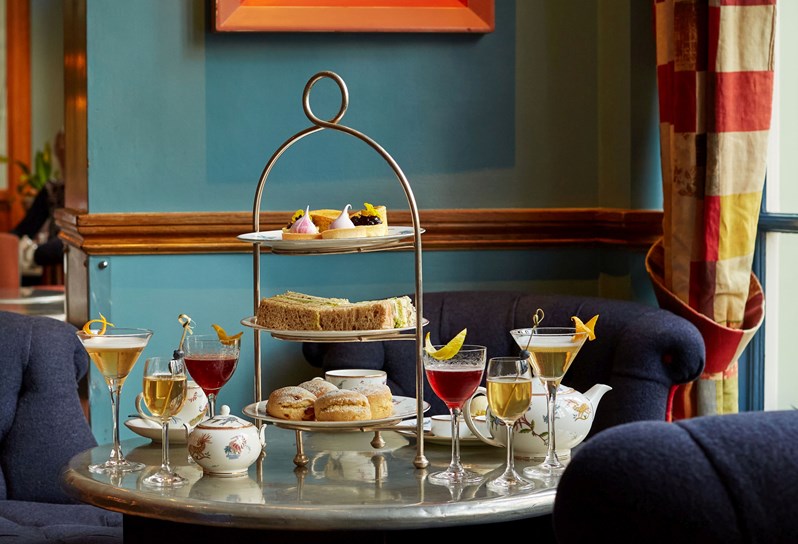 Afternoon Tea with a Twist at Charlotte Street Hotel