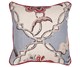 Blue Chainstitch Cushion