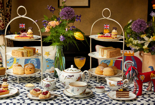 A Coronation themed Afternoon Tea