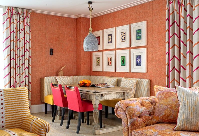 The dinning area of Residence 24 at One Denman Place