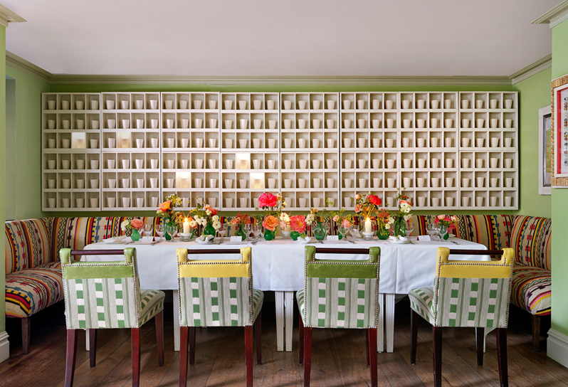 A wedding event setup at The Potting Shed, Dorset Square Hotel