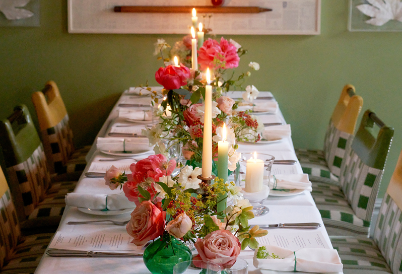 A wedding event setup at The Potting Shed, Dorset Square Hotel