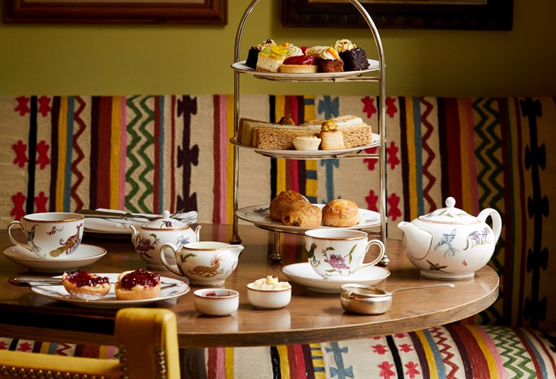 Afternoon Tea served at The Potting Shed, Dorset Square Hotel