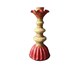 Red Garland Candlestick 