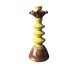 Lime Garland Tall Candlestick 