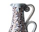 Blue Upright Vines Double Handle Baluster Jug