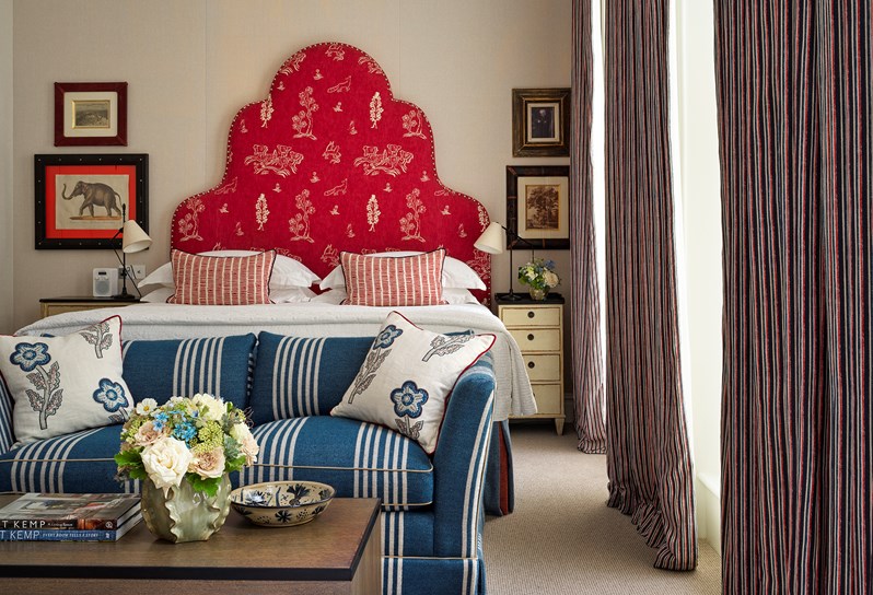 A Junior Suite at Knightsbridge Hotel
