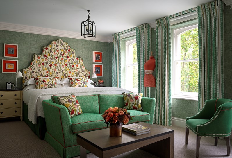 A Junior Suite at Knightsbridge Hotel
