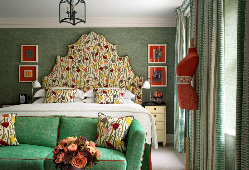 A Junior Suite at Knightsbridge Hotel