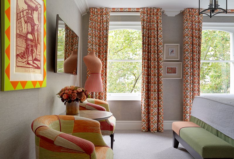 A Luxury Room at Knightsbridge Hotel