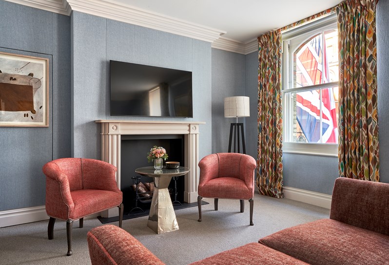 Room 101 at Charlotte Street Hotel