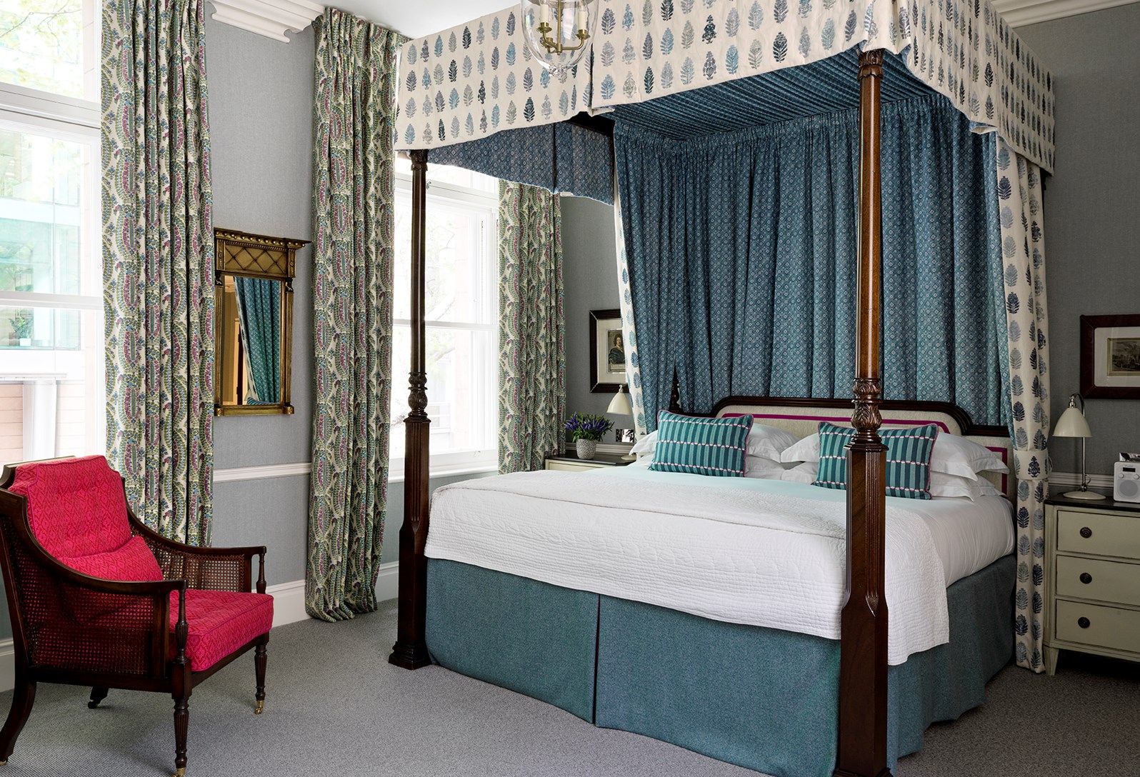Firmdale Hotels Covent Garden Hotel Four Poster Room Luxury Room