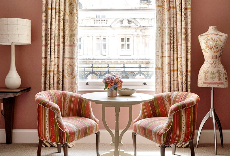 Luxury Junior Suite 303 Seating Area