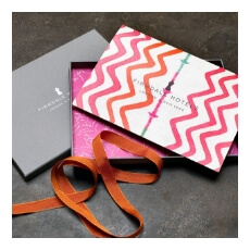 Image of a gift voucher shown with a presentation box