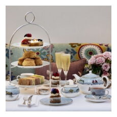 Image of an afternnon tea setting