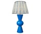 Blue Bow Lamp - UK