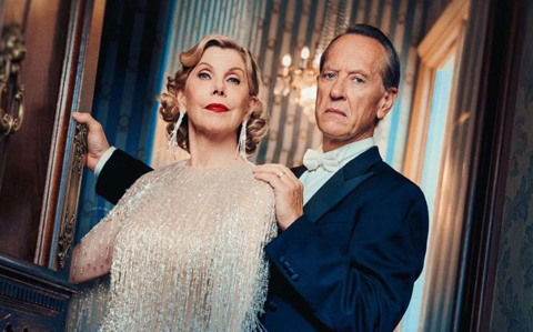 Christine Baranski and Richard E. Grant star in Hayfever at Wyndham's Theatre