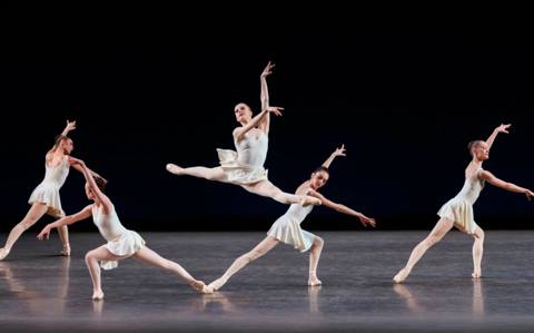 Dancers from the New York Ballet perform in All Bach