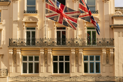 Exterior shot of Brumus and Haymarket Hotel