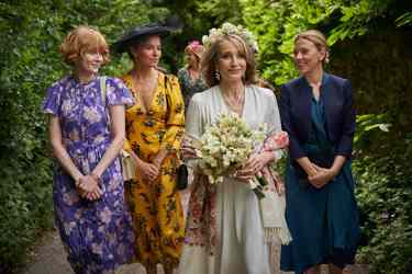 A still from the film "My Mother's Wedding": the image displays four women attending a wedding