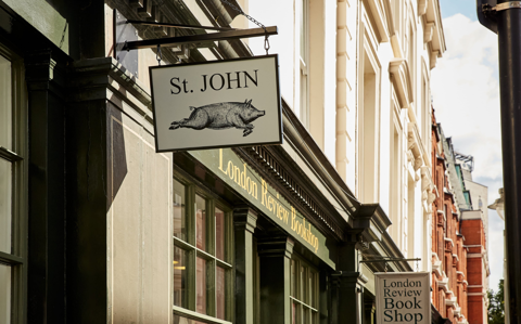 The exterior of the London Review Bookshop in Bloomsbury