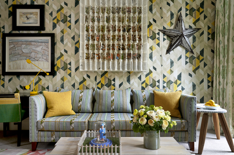 Close shot of the Library at Number Sixteen