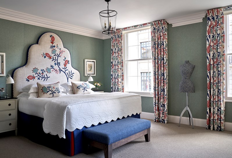 A Luxury Junior Suite at Haymarket Hotel